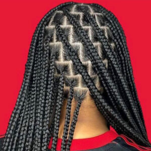 Medium Box Braids
