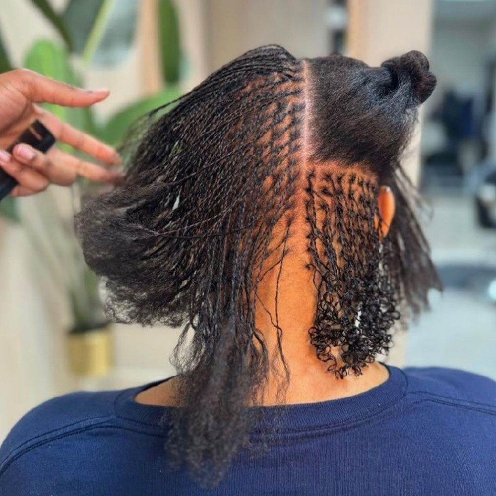 Micro Locs Install – 12 hours