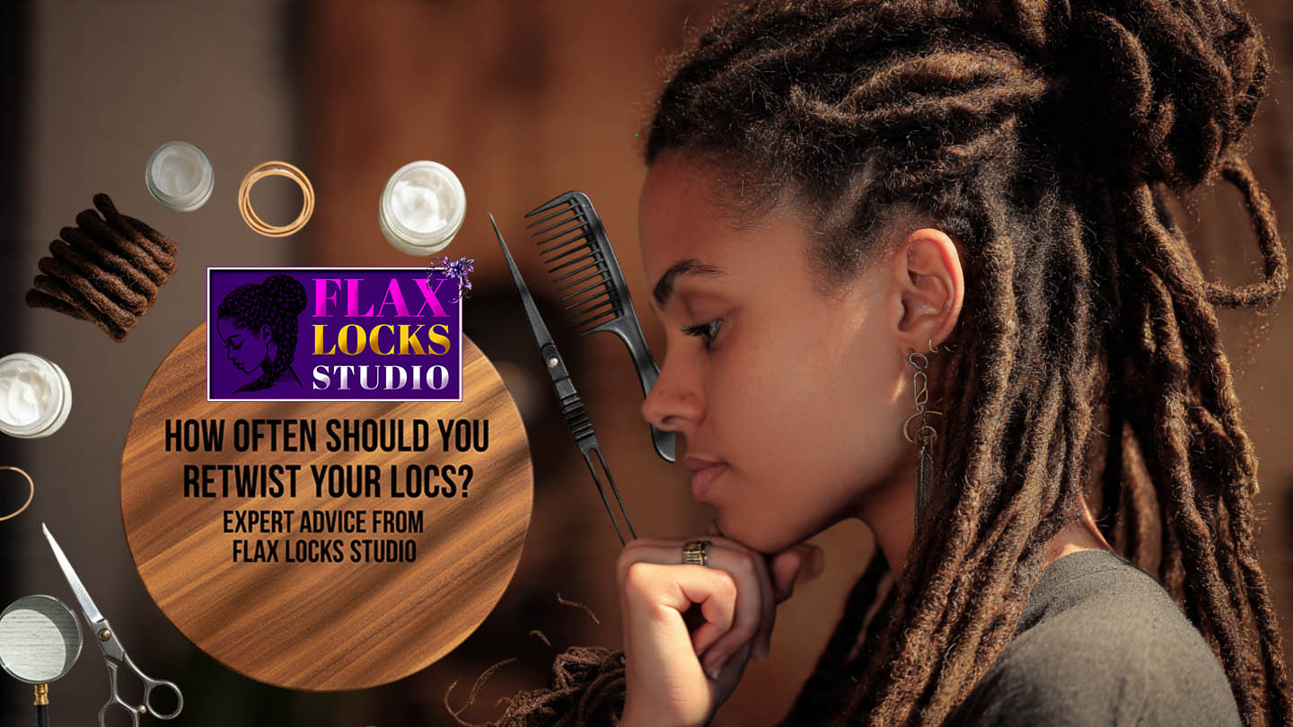 Read more about the article How Often Should You Retwist Your Locs? Expert Advice from Flax Locks Studio